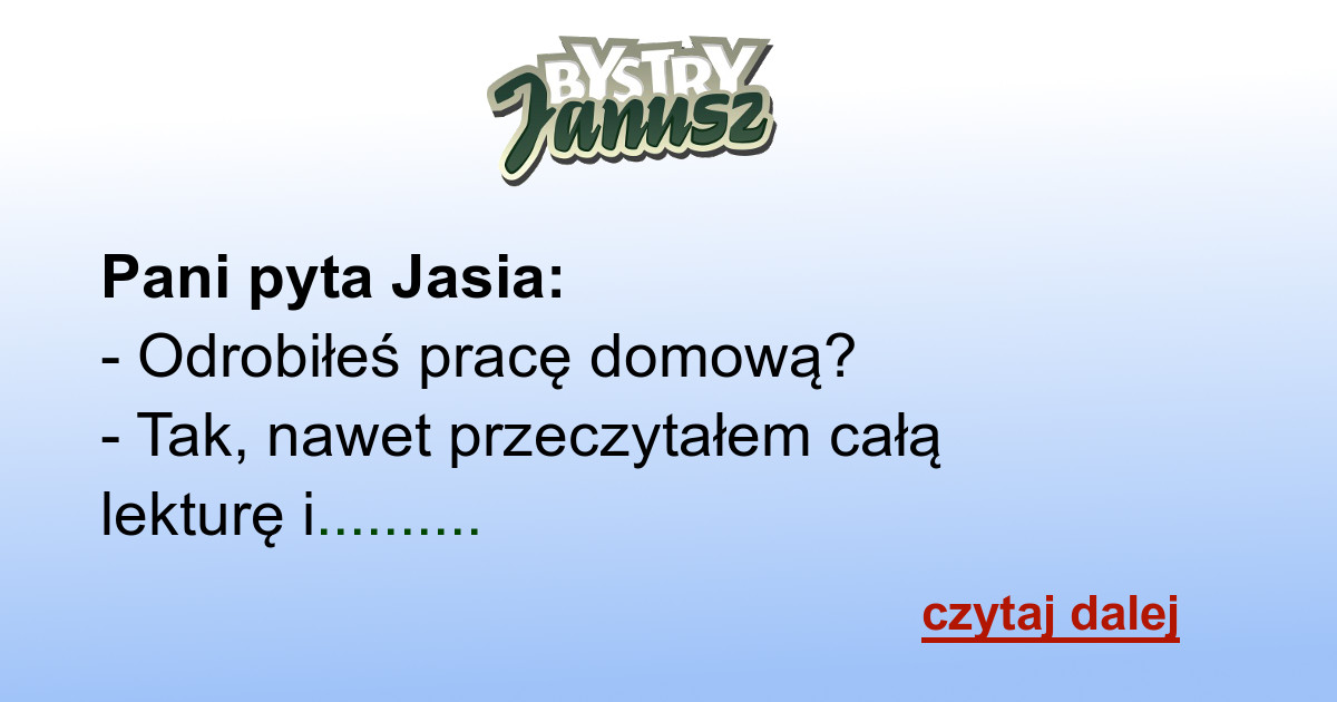 Kawały O Jasiu W Szkole Bez Przekleństw Kawał: Jasiu w szkole :) – Czu.pl – Najlepsze kawały w sieci
