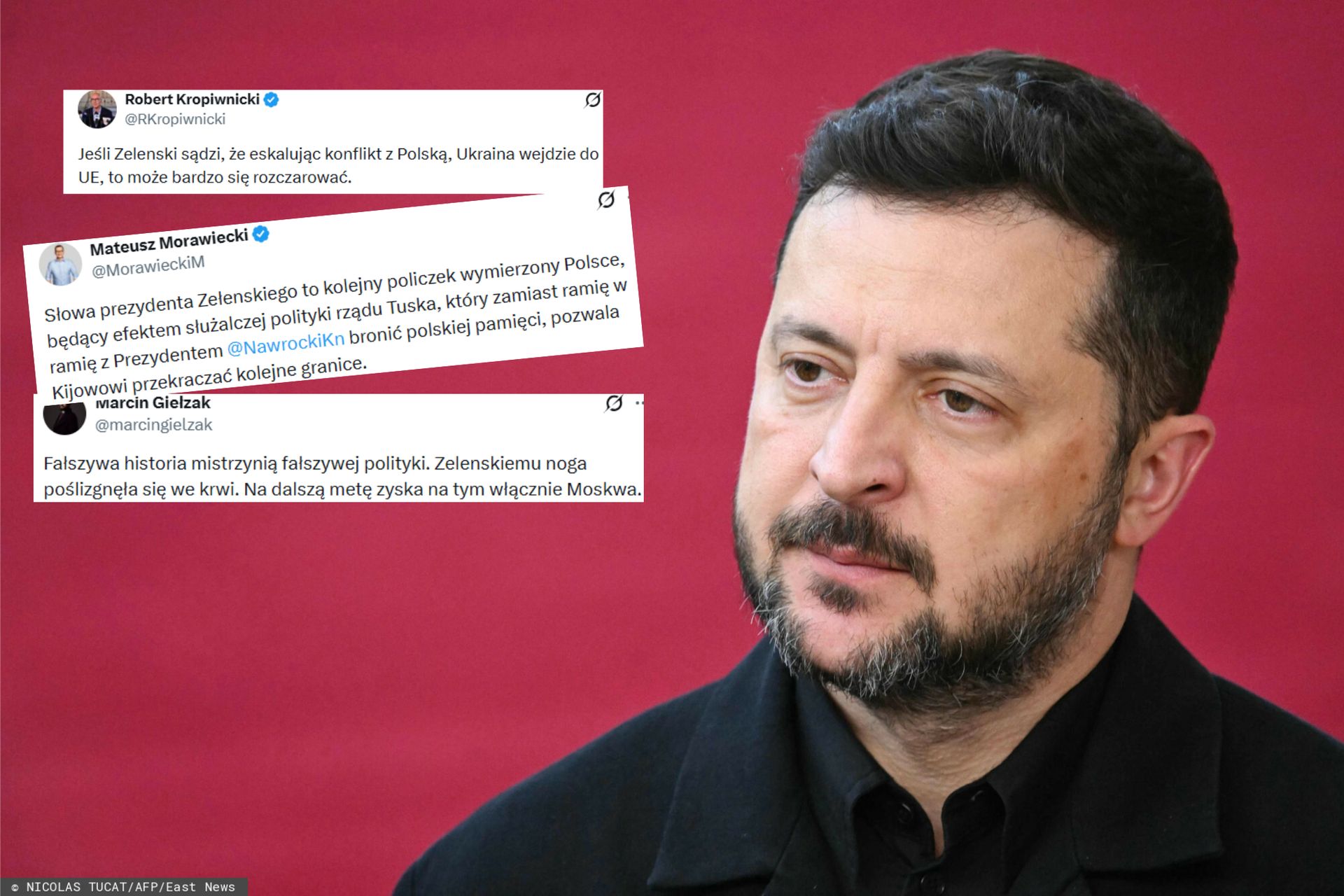 Zełenski przedstawił projekt ustawy o Panteonie Narodowym Ukrainy, spór z Polską narasta