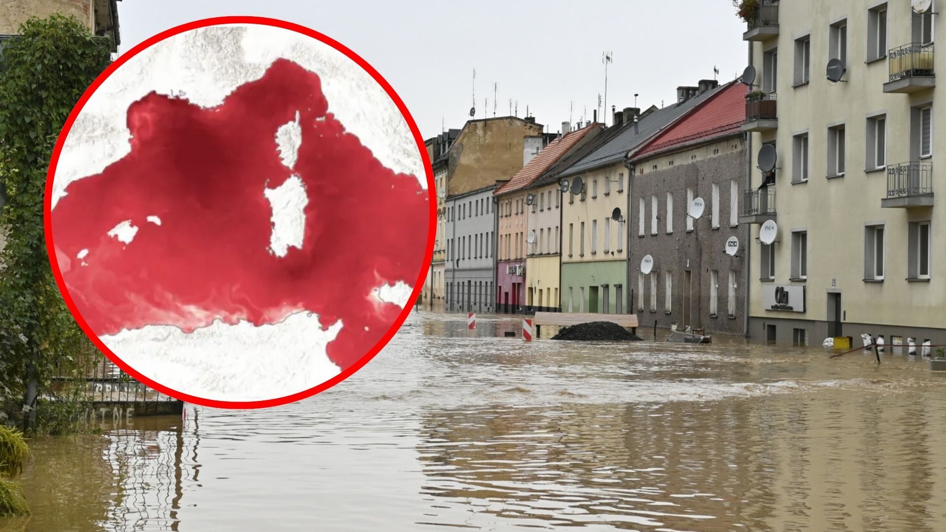 Rekordowe 20,96 st. C w oceanach. Naukowcy o ryzyku powtórki powodzi z 2024 roku