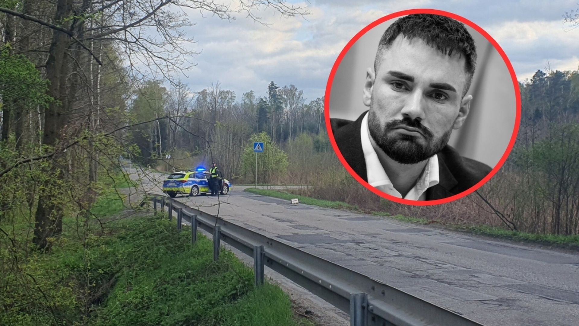 Kierowca, który śmiertelnie potrącił posła Łukasza Litewkę, opisał przebieg wypadku